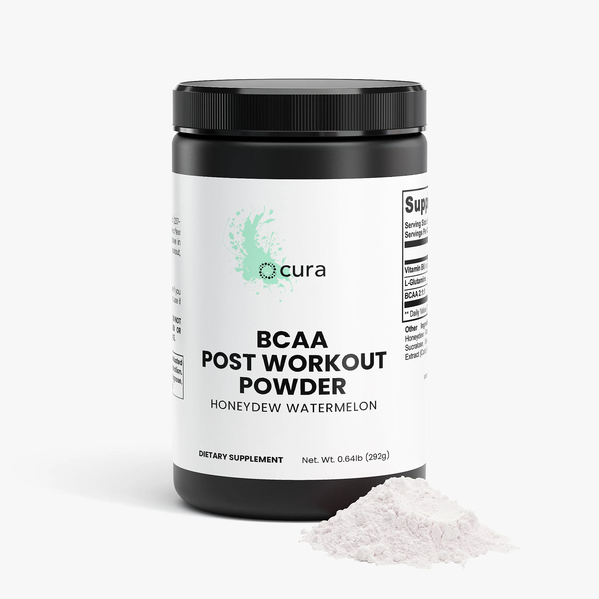 BCAA Post Workout Powder (Honeydew Watermelon) - Image 4