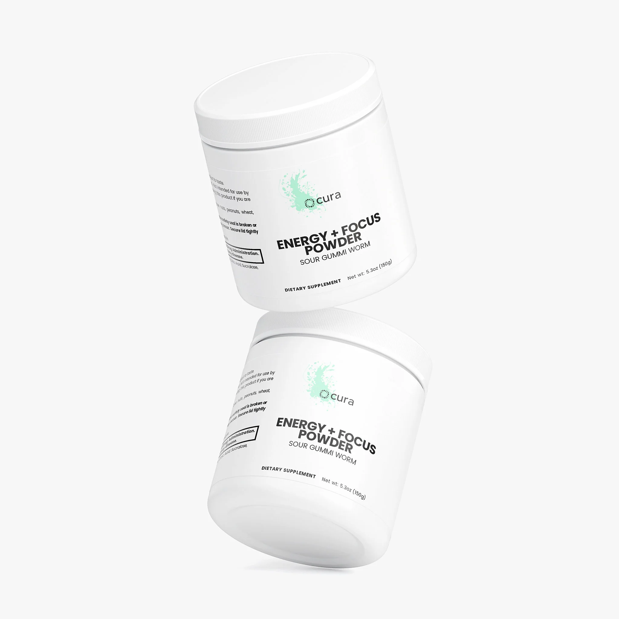 Energy + Focus Powder (Sour Gummi Worm) - Image 4