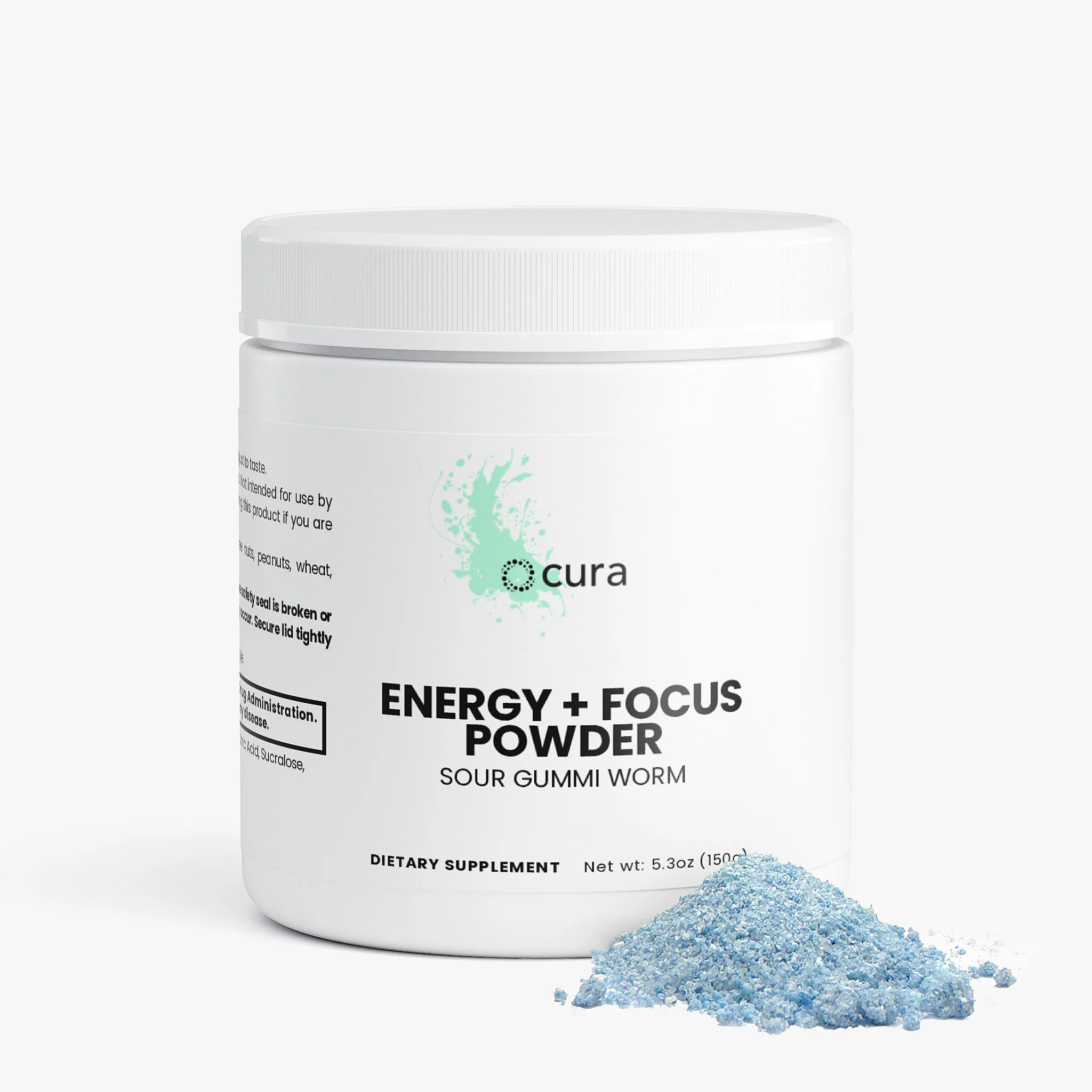 Energy + Focus Powder (Sour Gummi Worm) - Image 5