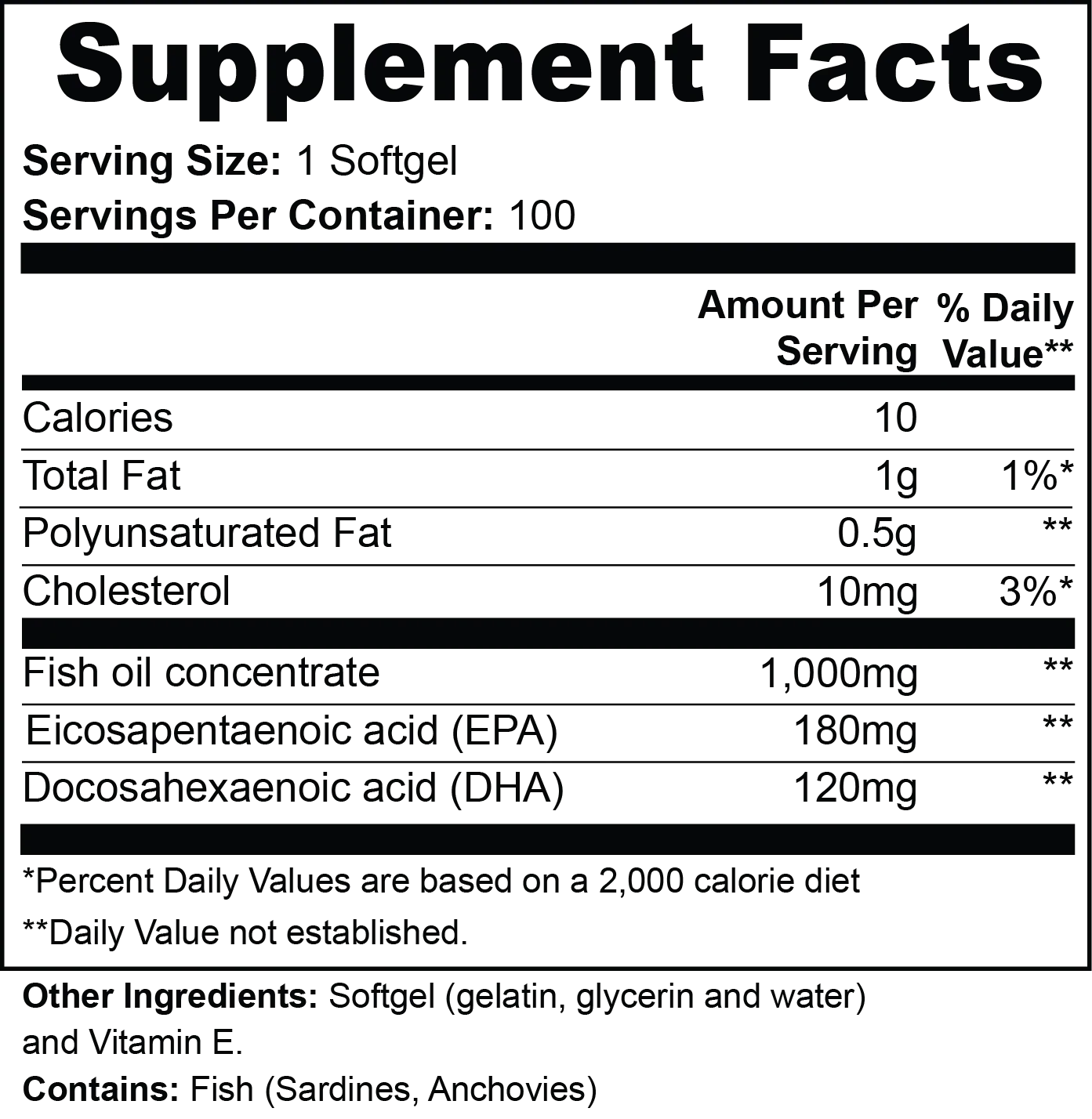 Omega-3 EPA 180mg + DHA 120mg - Image 5